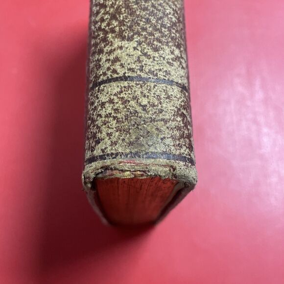 Owen Meredith Poetical Works Antique Book Decorative Gilt Cloth Lord Lytton - Picture 3 of 13